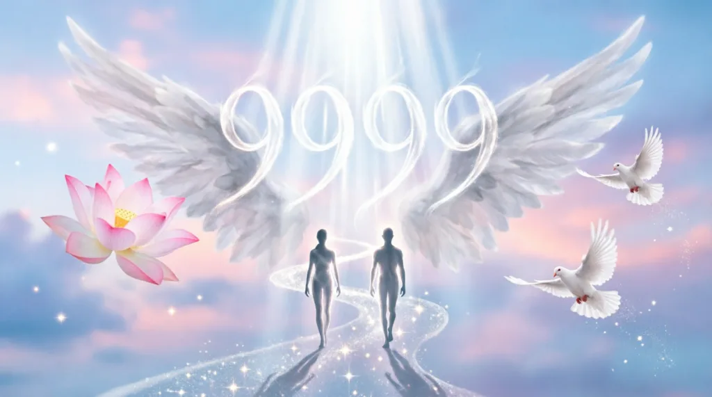 9999 angel number meaning twin flame