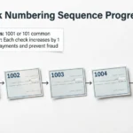 starting check number meaning