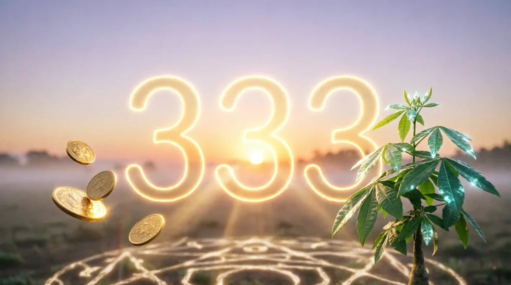 333 angel number meaning money