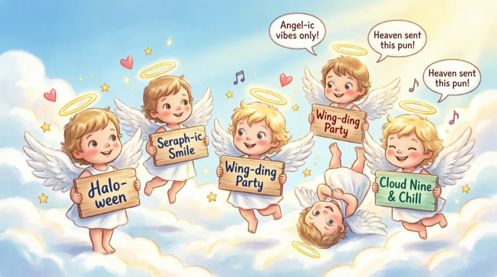 angel puns jokes