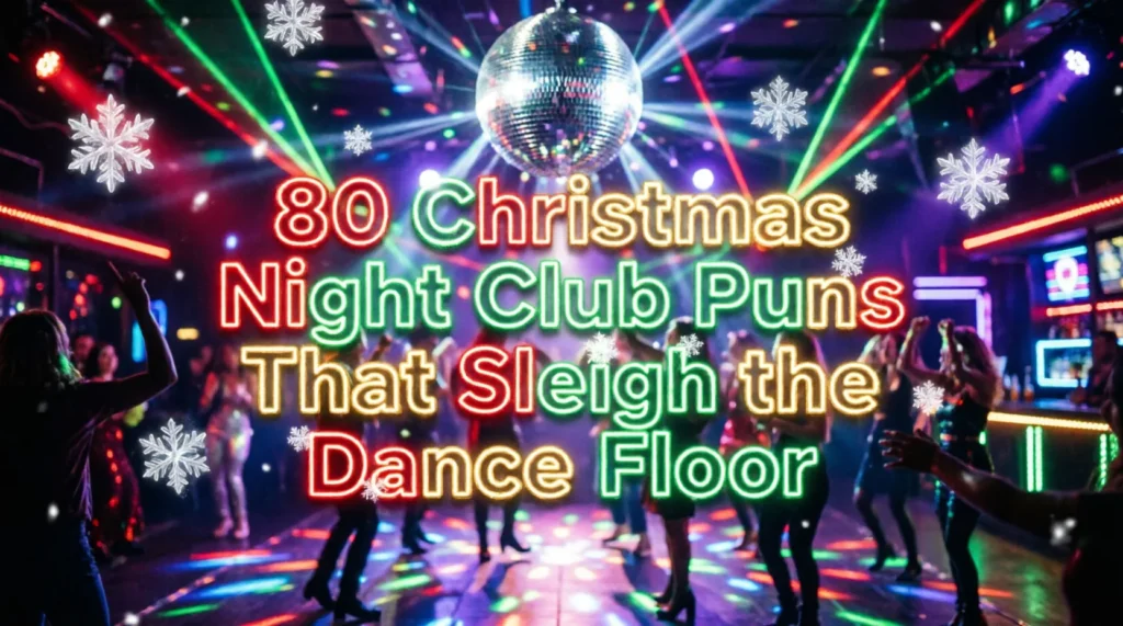 christmas night club puns