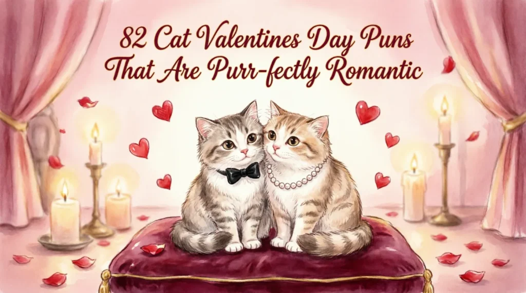 cat valentines day puns