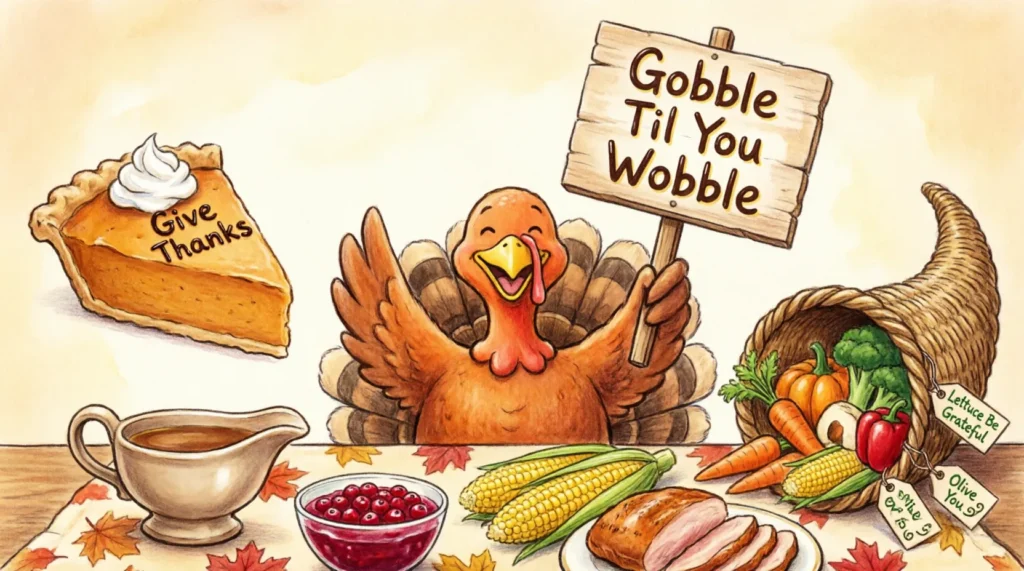 thanksgiving day puns