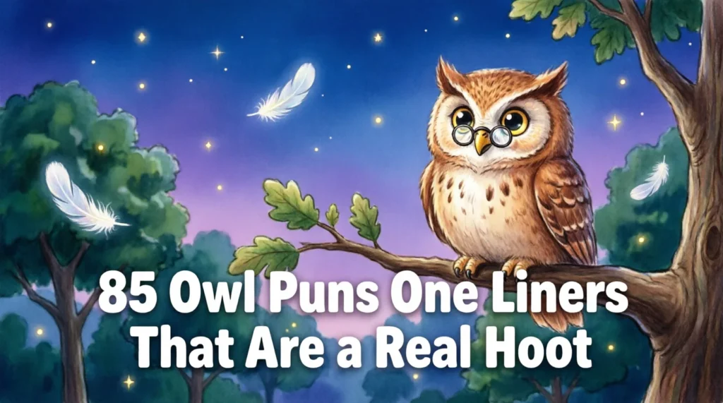 owl puns one liners
